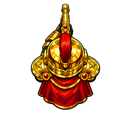 Golden Commander army skin in Gate Militia