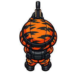 Tiger Stripe army skin in Gate Militia